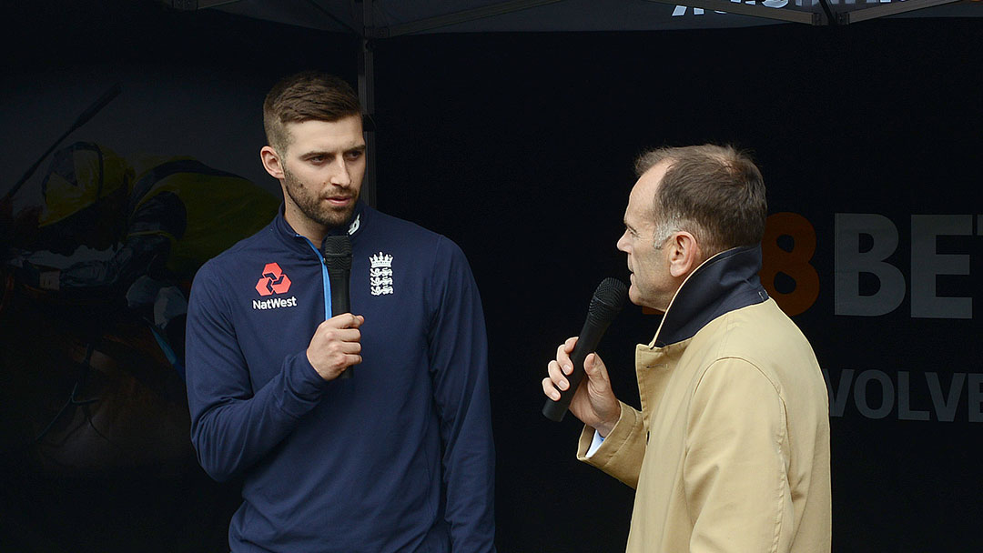 Q&A Session with Mark Wood at Durham Cricket Event